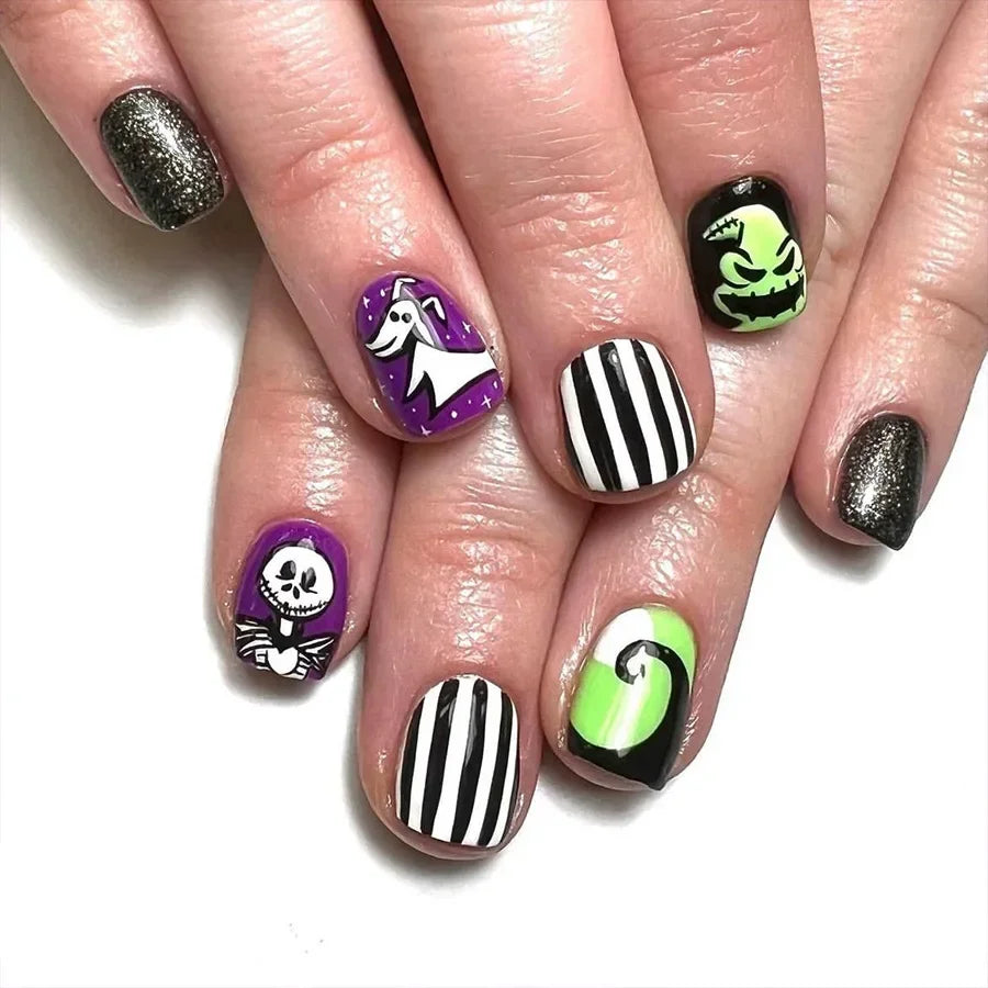 Spooky Press-On Nails