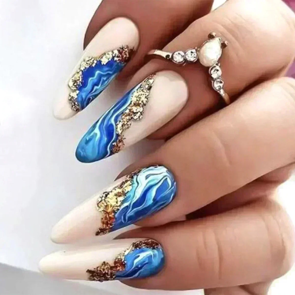 Stiletto Press-On Nails Set
