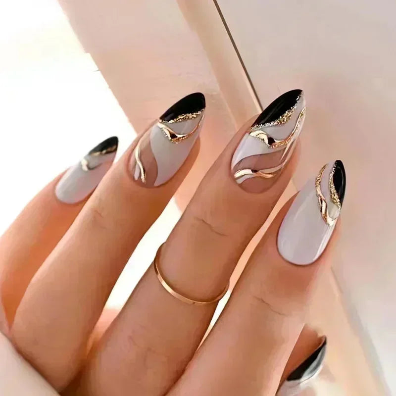Stiletto Press-On Nails Set
