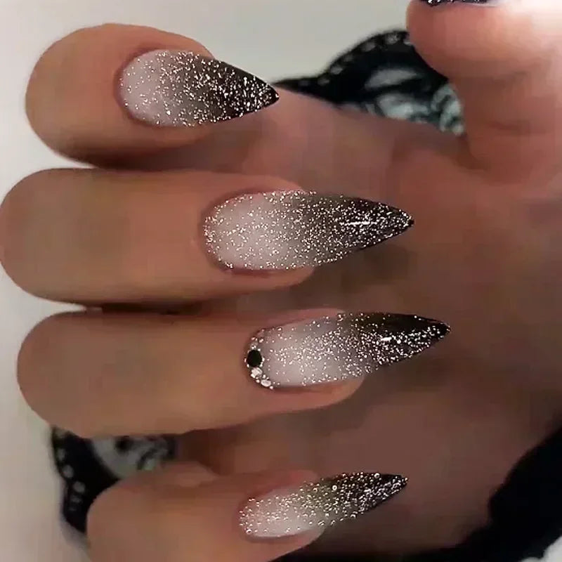 Stiletto Press-On Nails Set