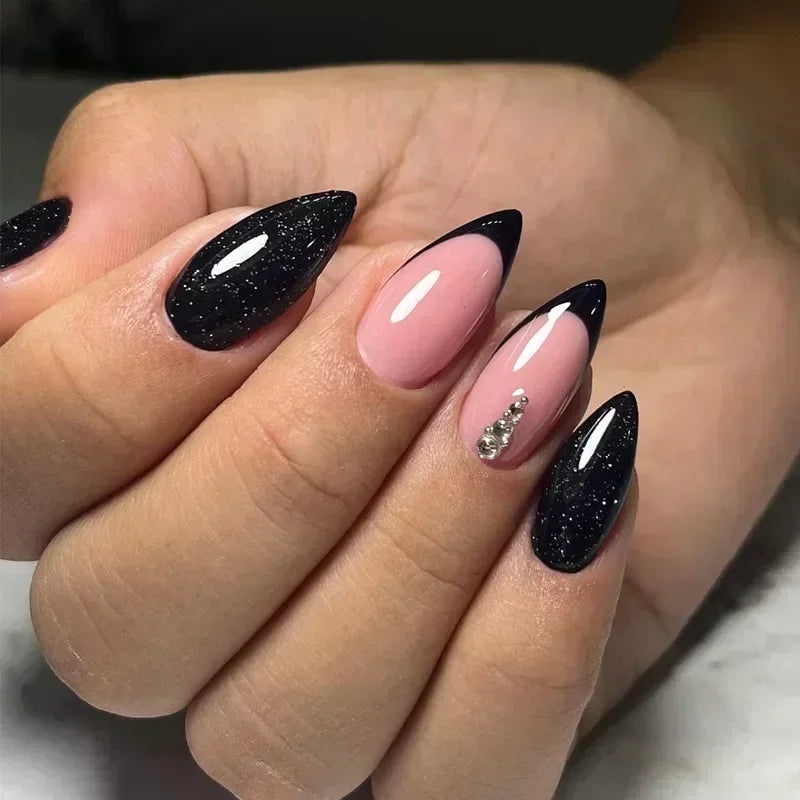 Stiletto Press-On Nails Set