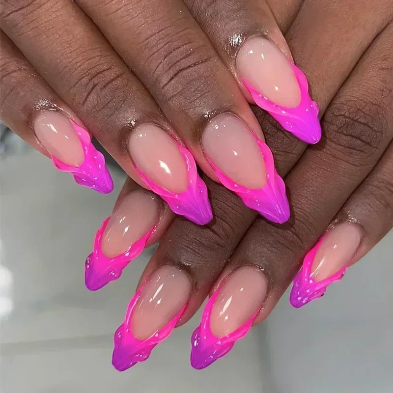 Stiletto Press-On Nails Set
