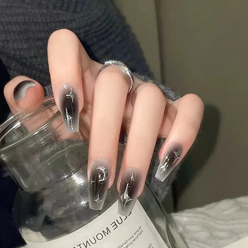Y2K Star Press on Nails