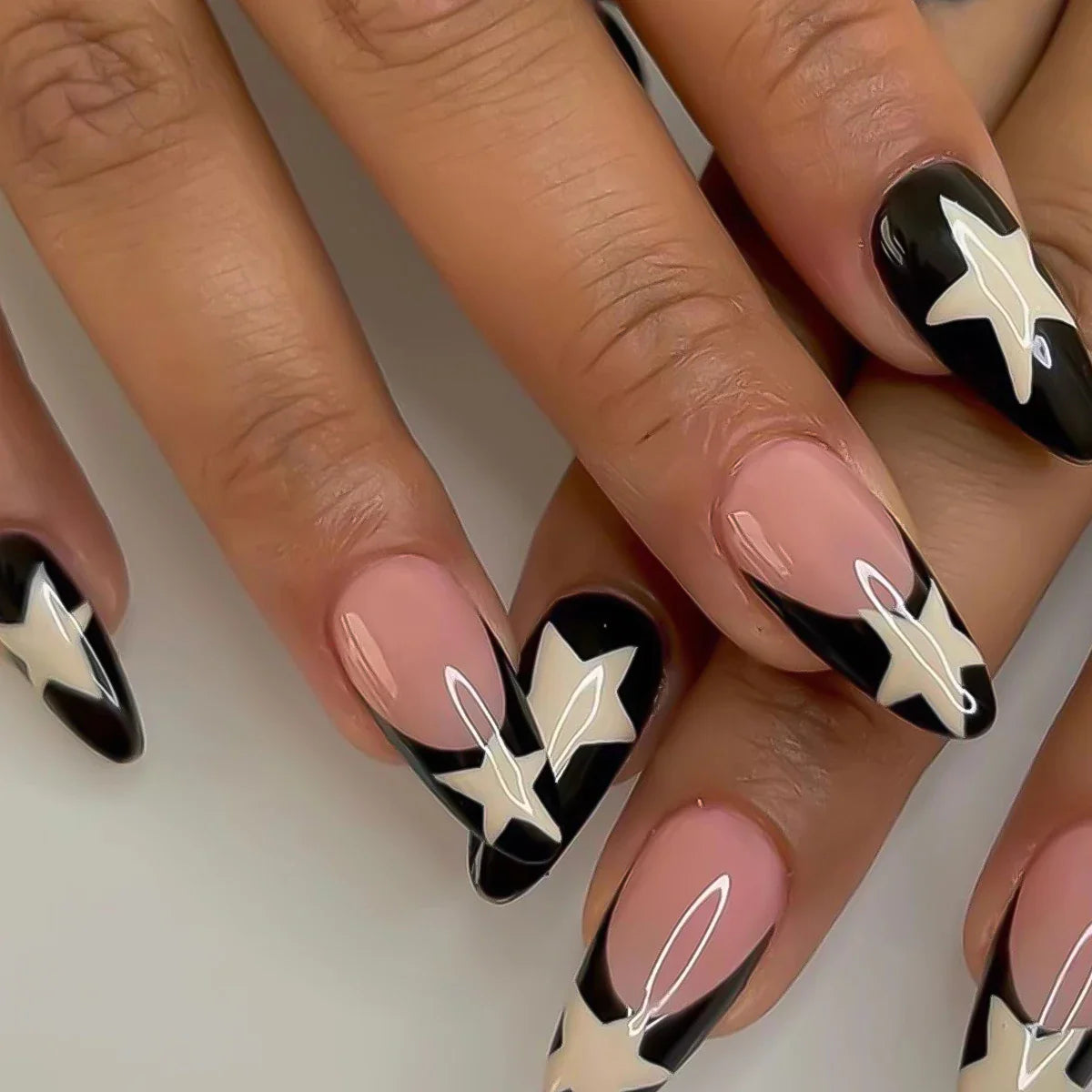 Y2K Star Press on Nails