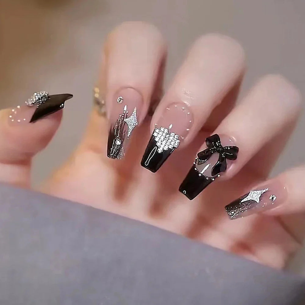 Y2K Star Press on Nails