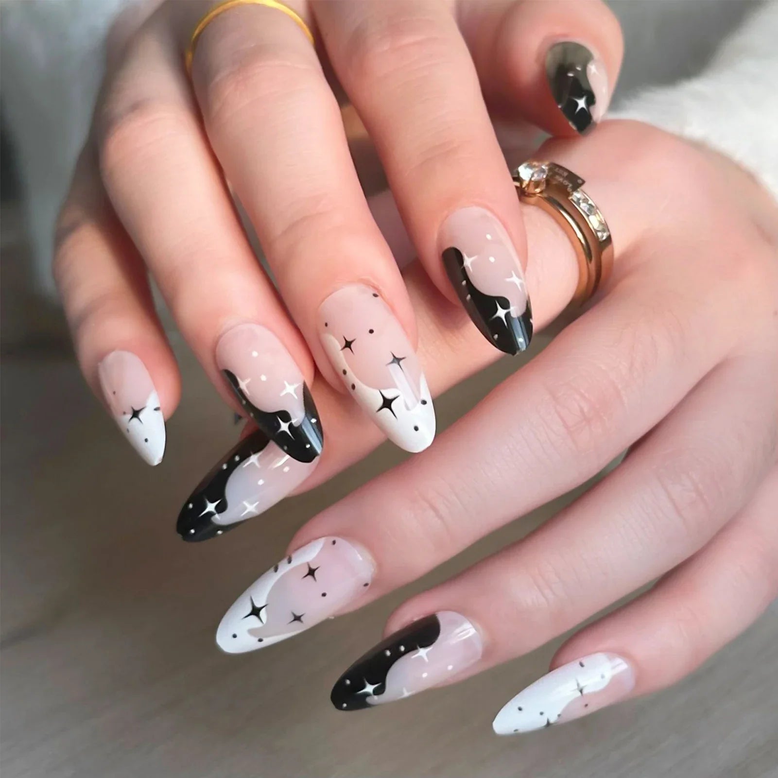 Y2K Star Press on Nails