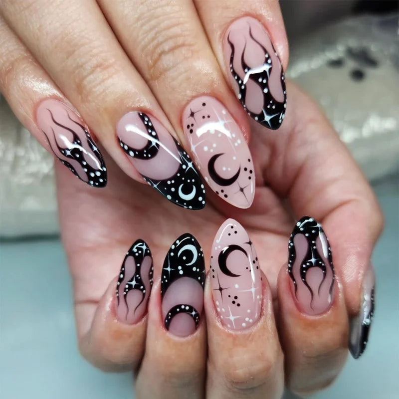 Y2K Star Press on Nails